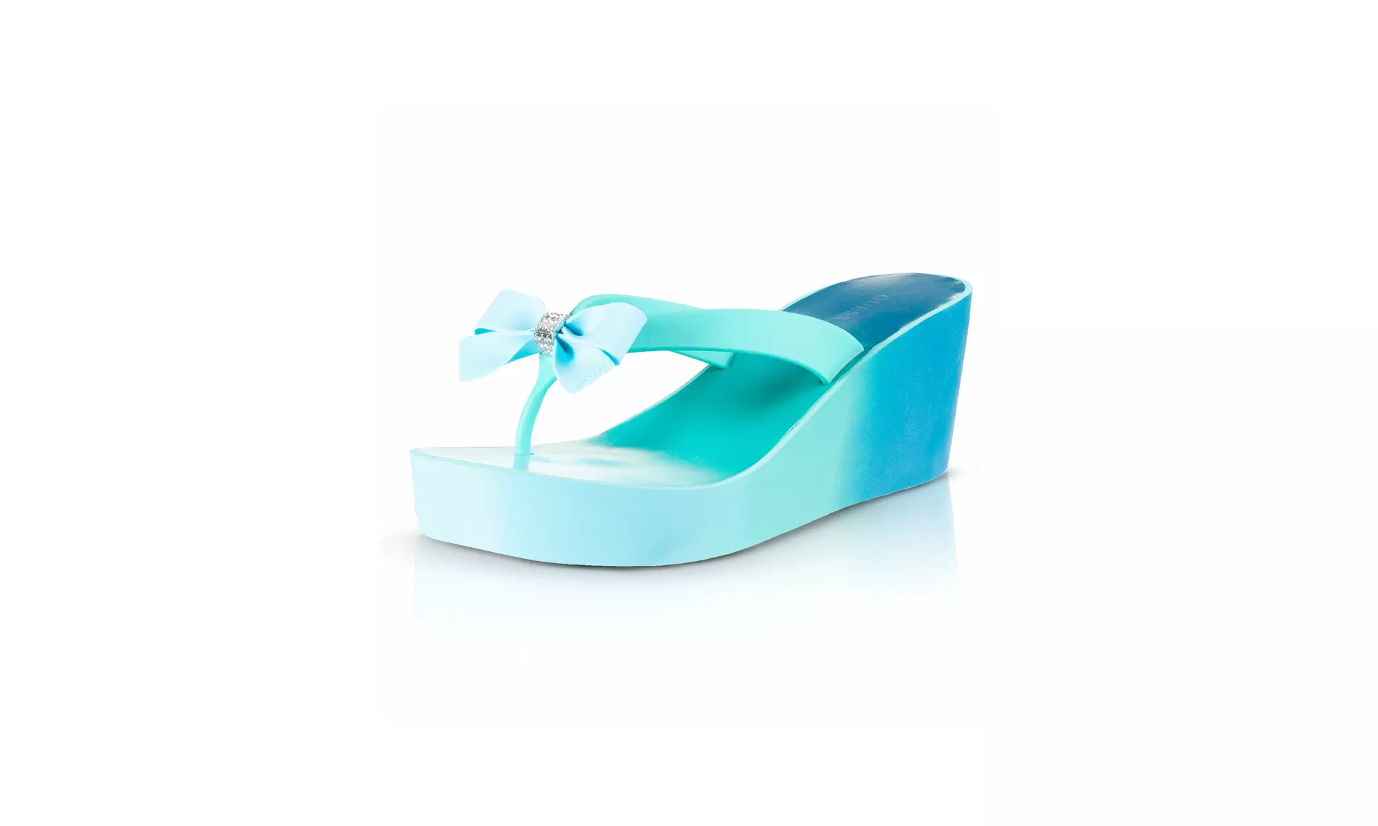 Guess Womens Siarra Flip Flop Wedge - Primary Image