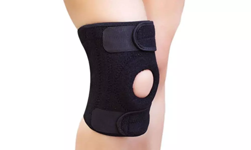 Adjustable Neoprene Knee Support Kneecap Compression Sleeve Open Patella Brace - Primary Image