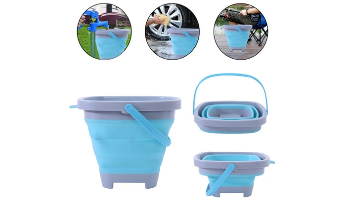 collapsible beach bucket