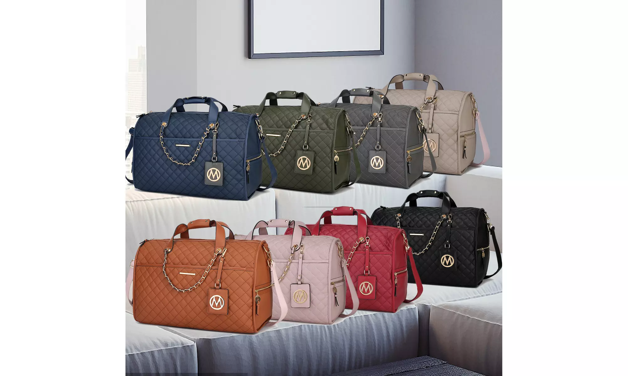 MKF Collection Lexie Vegan Leather Handbags, Satchels and Duffle Bags by Mia K - Primary Image