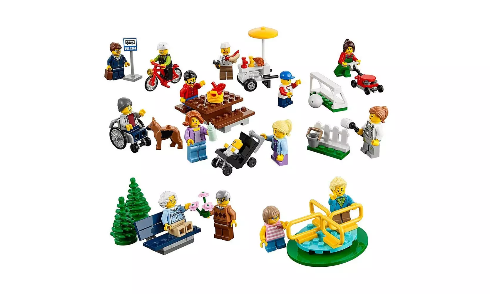LEGO City Town Fun in the Park - City People Pack 60134 Building Toy  - Primary Image