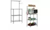 3-Tier Microwave Oven Stand Shelves Kitchen Baker Workstation Storage Cart