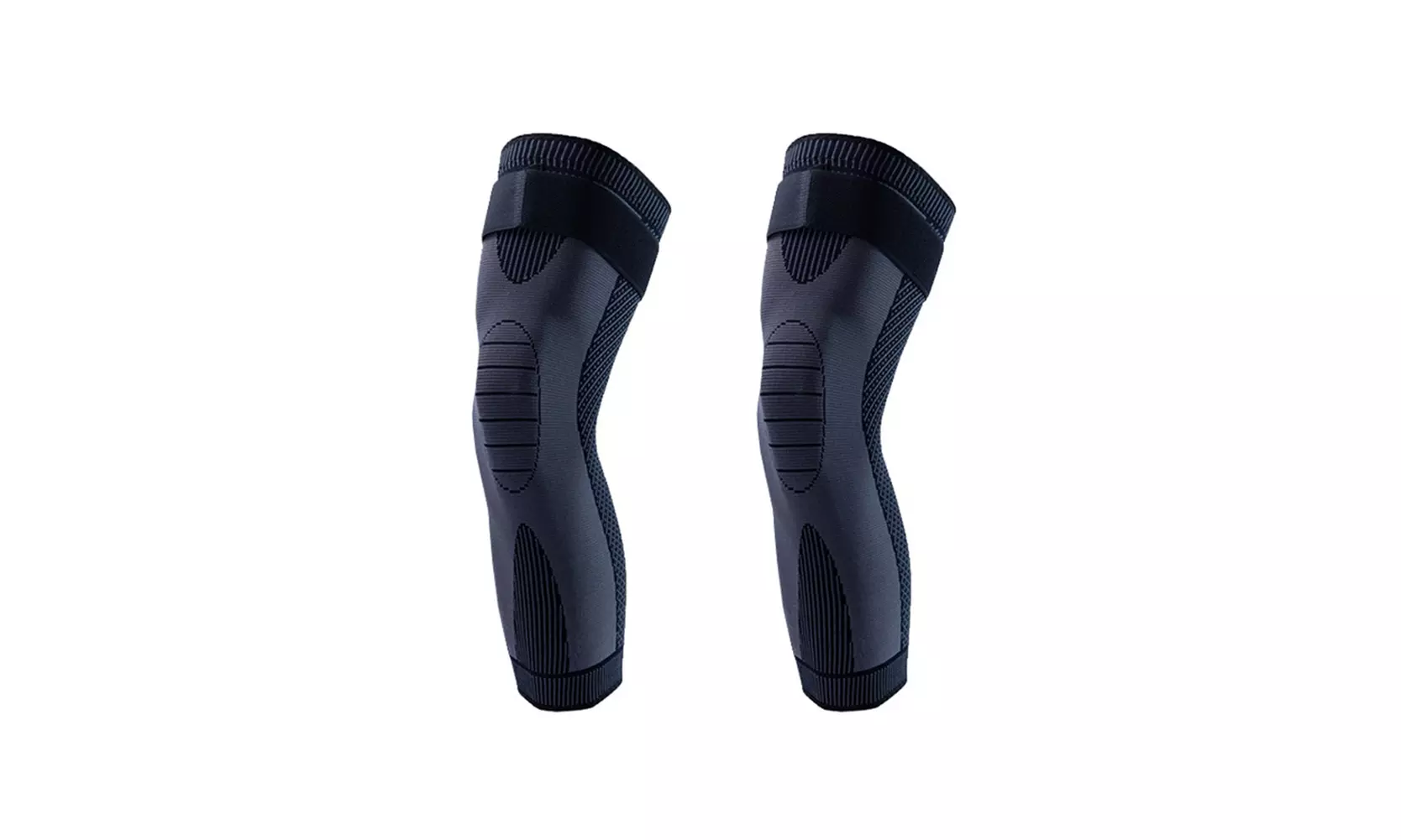 US 1-2 Pcs Full Leg Compression Sleeves Long Knee Braces Support Protector Sport