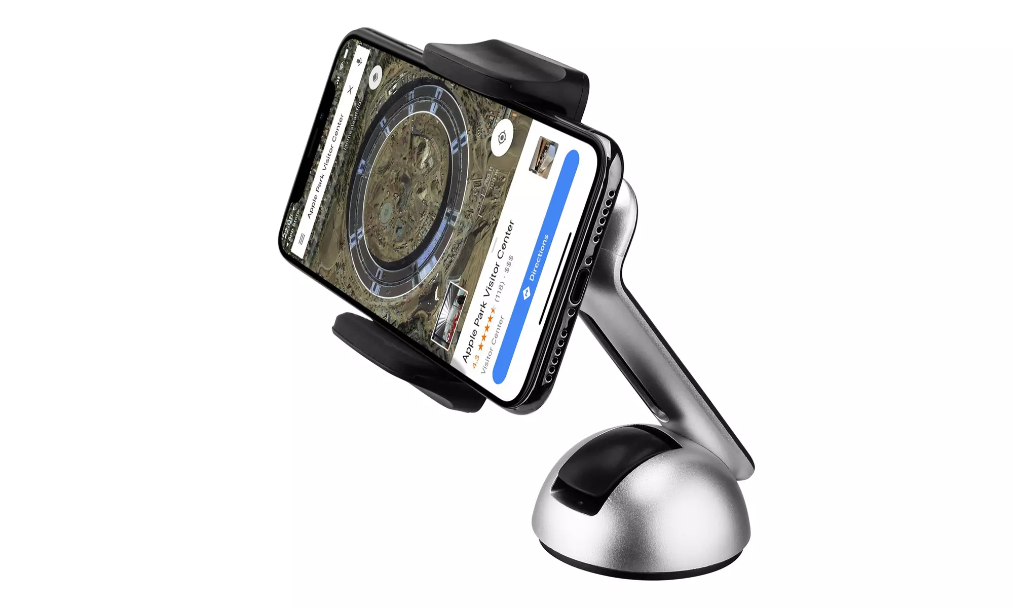 Long Clamp Car Mount Phone Holder for Dashboard and Windshield