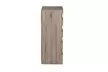 Brown Narrow Stackable Closet Storage Drawers - Second Medium