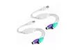 US 2-4 Pack Dual PS/2 Female to USB Adapter Mouse Keyboard Male Cable Converter - Second Medium