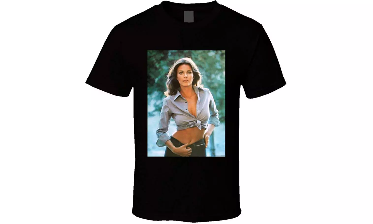 Lynda Carter 70s Sexy Pinup Wonder Woman T shirt - Primary Image