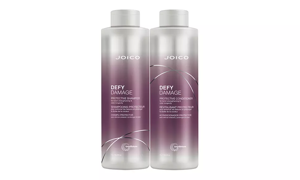 Joico Defy Damage Shampoo & Conditioner Liter Duo