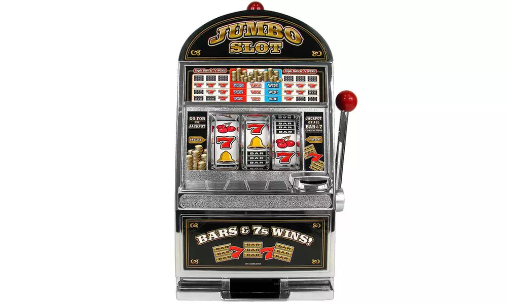 Jumbo Slot Machine Bank - Replication - Primary Image