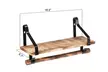 Floating Shelf 8-Hook Wall Shelf Kitchen Rack - Second Medium