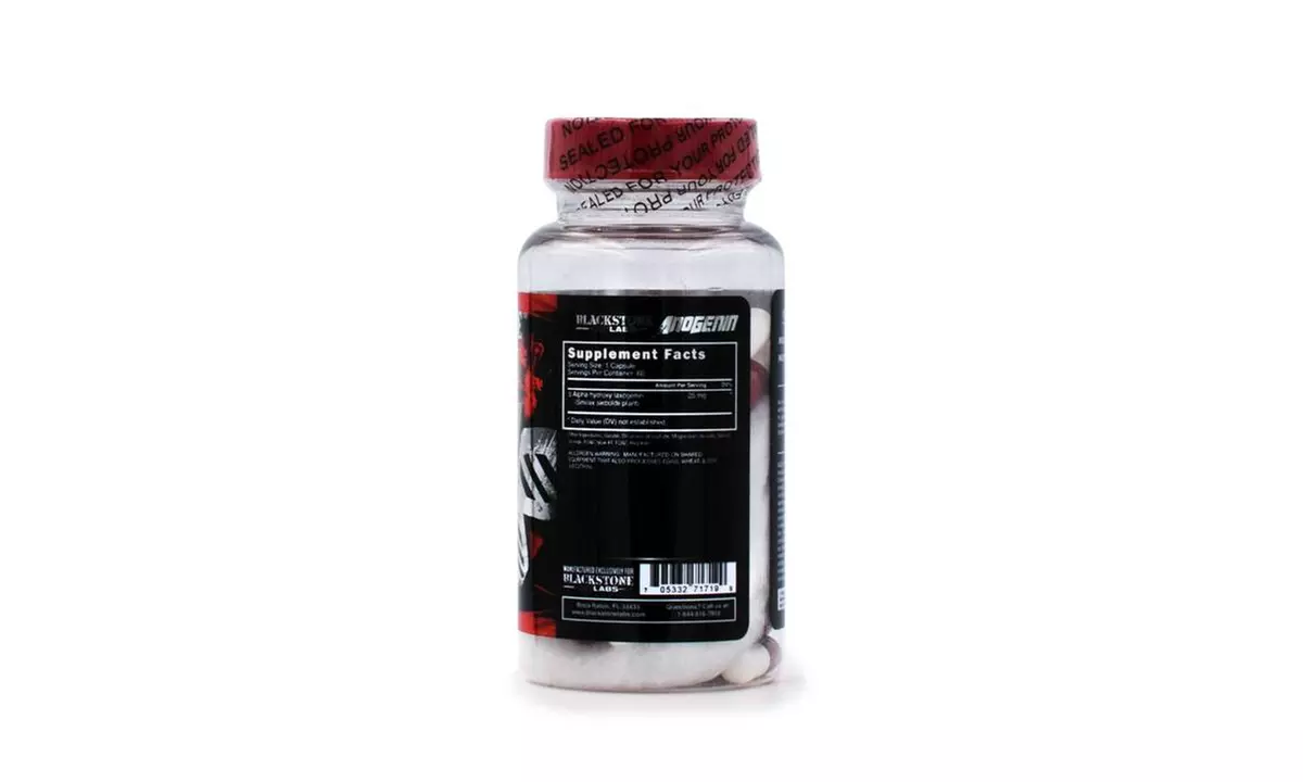 All Natural Non-Hormonal Muscle Building Formula Blackstone Labs Anogenin - Second Medium
