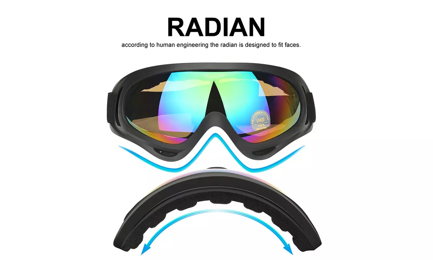 Snow Ski Goggles Men Anti-fog Lens Snowboard Snowmobile Motorcycle