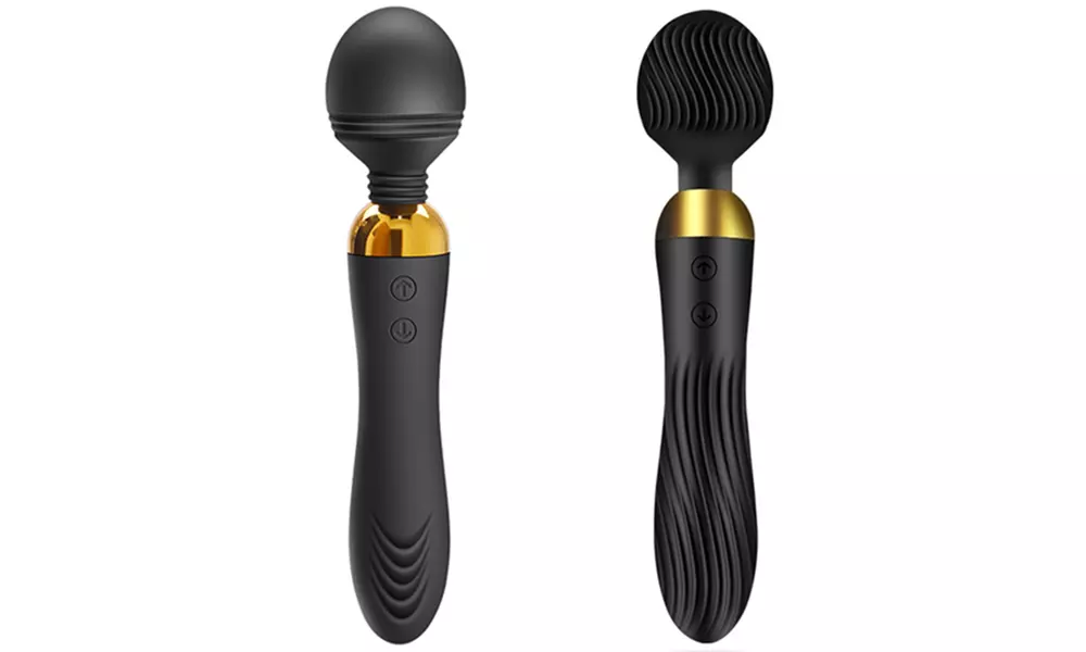 18 Speeds Powerful Double Head Vibrator AV Magic Wand G-Spot Sex Toy - Primary Image