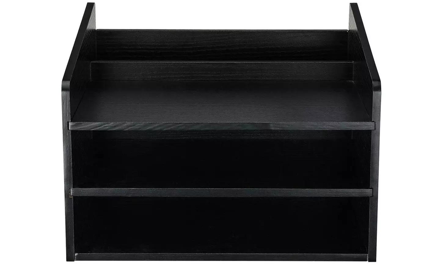 Office Supplies Wood Desk Organizer Desktop File Letter Holder - Primary Image