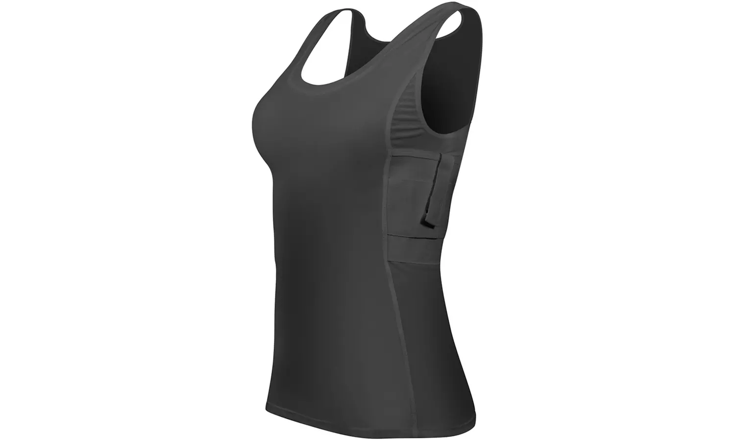 Womens Compression Undercover Concealed Carry Holster Tank - Second Medium