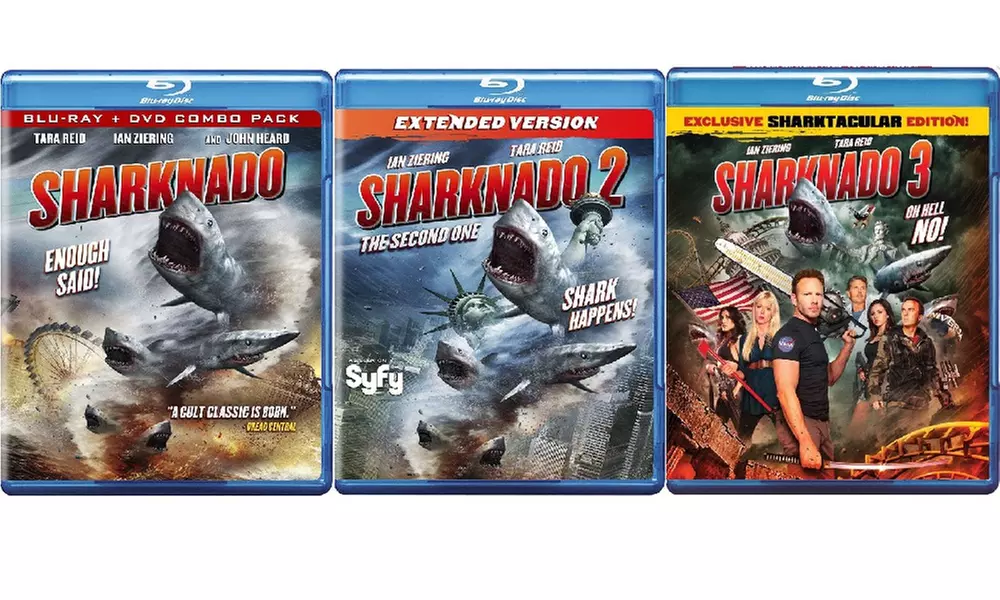 Sharknado 1, 2, and 3 on Blu-Ray - Primary Image