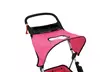 Kinbor Four Wheel Pet Stroller Cat Dog Walk Travel Foldable Folding Carrier - Second Medium