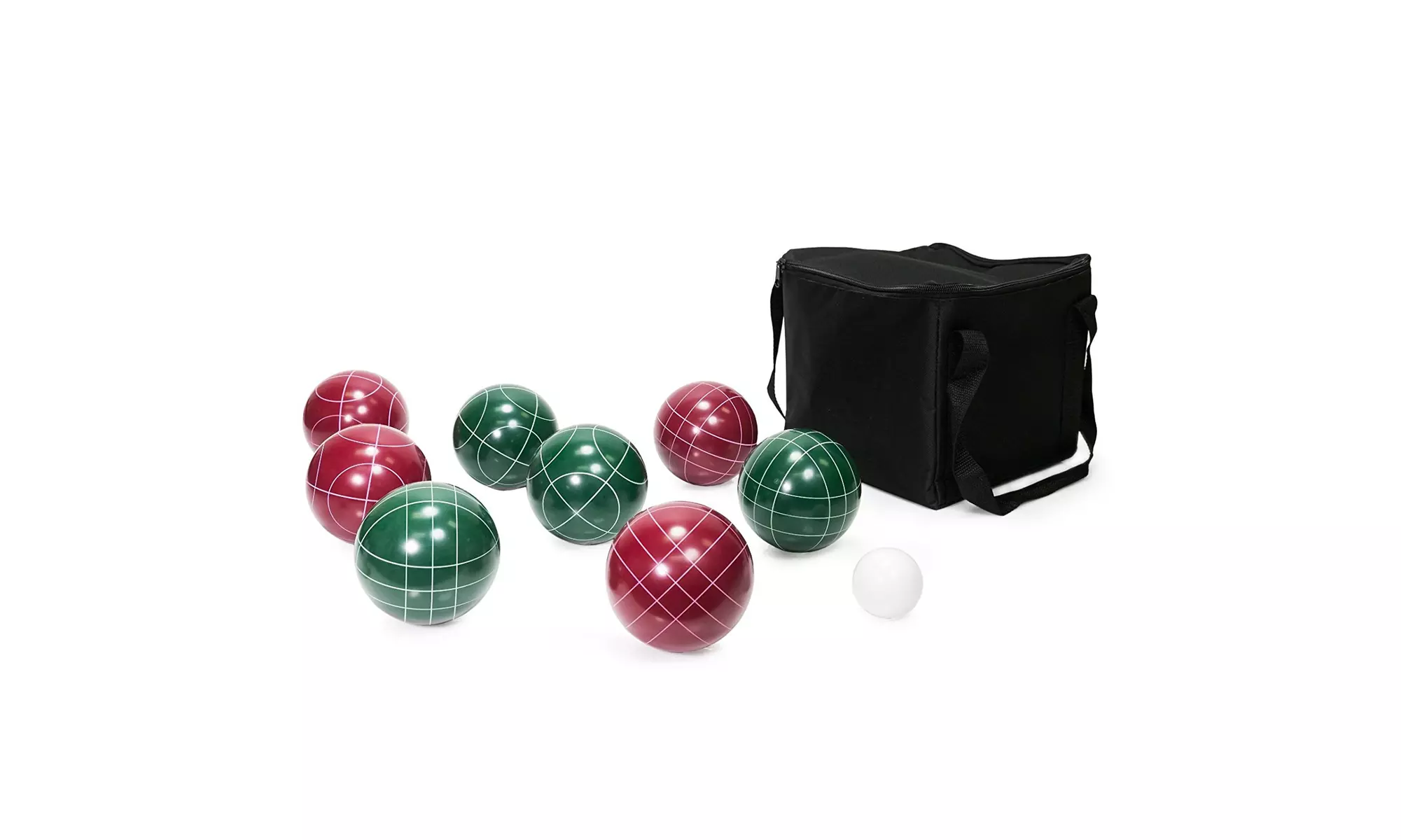 WYZworks Bocce Game Ball Set (9 Piece) with Carrying Case - Second Medium