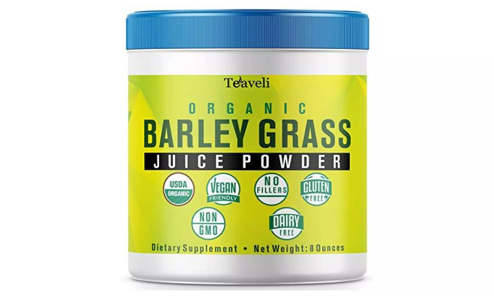 Organic Barley Grass Juice Powder Super Food Powerful Juice Extract 8 Oz - Primary Image