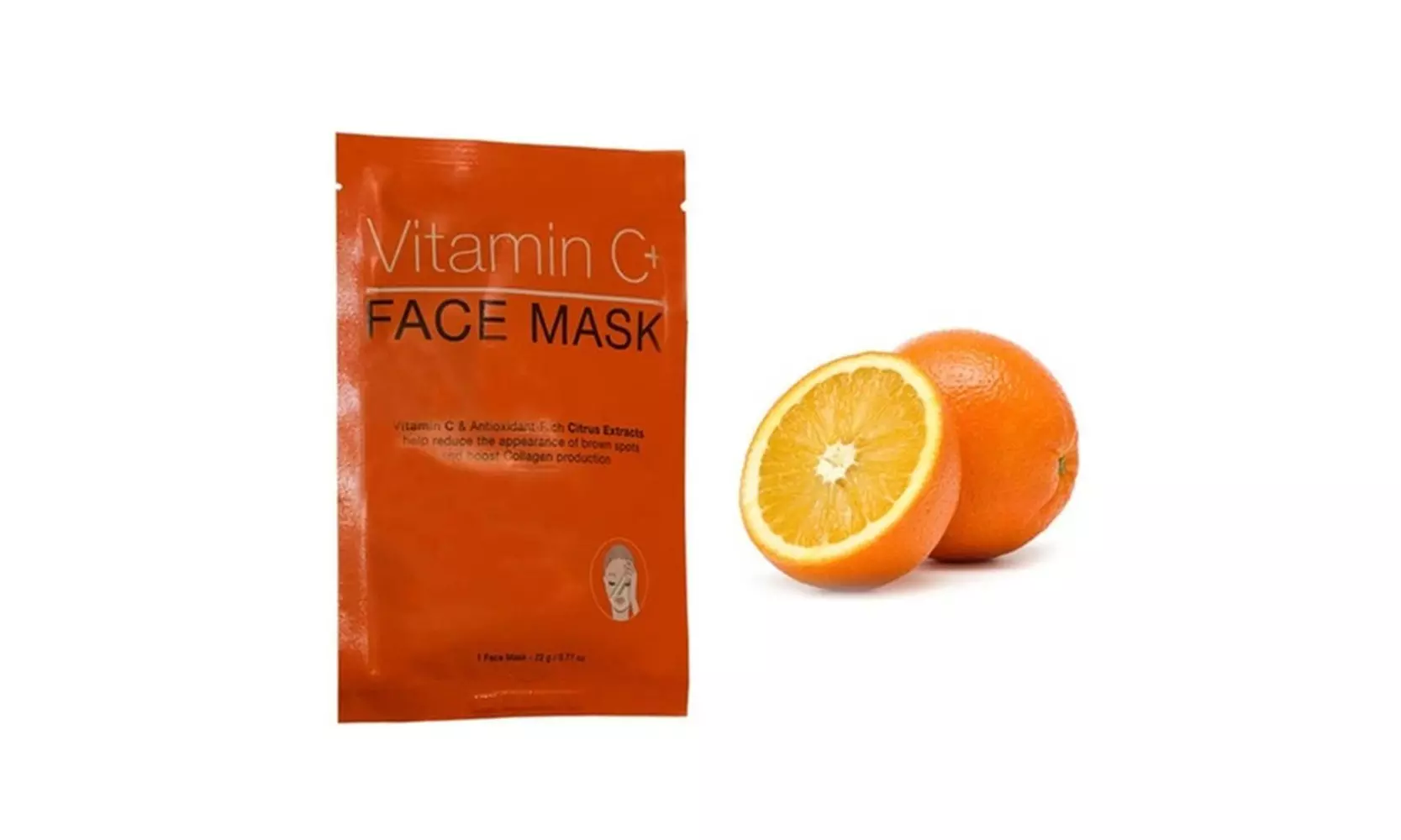 Suitable For All Skin Types Excellent Citrus Extract Face Mask With Vitamin C - Primary Image