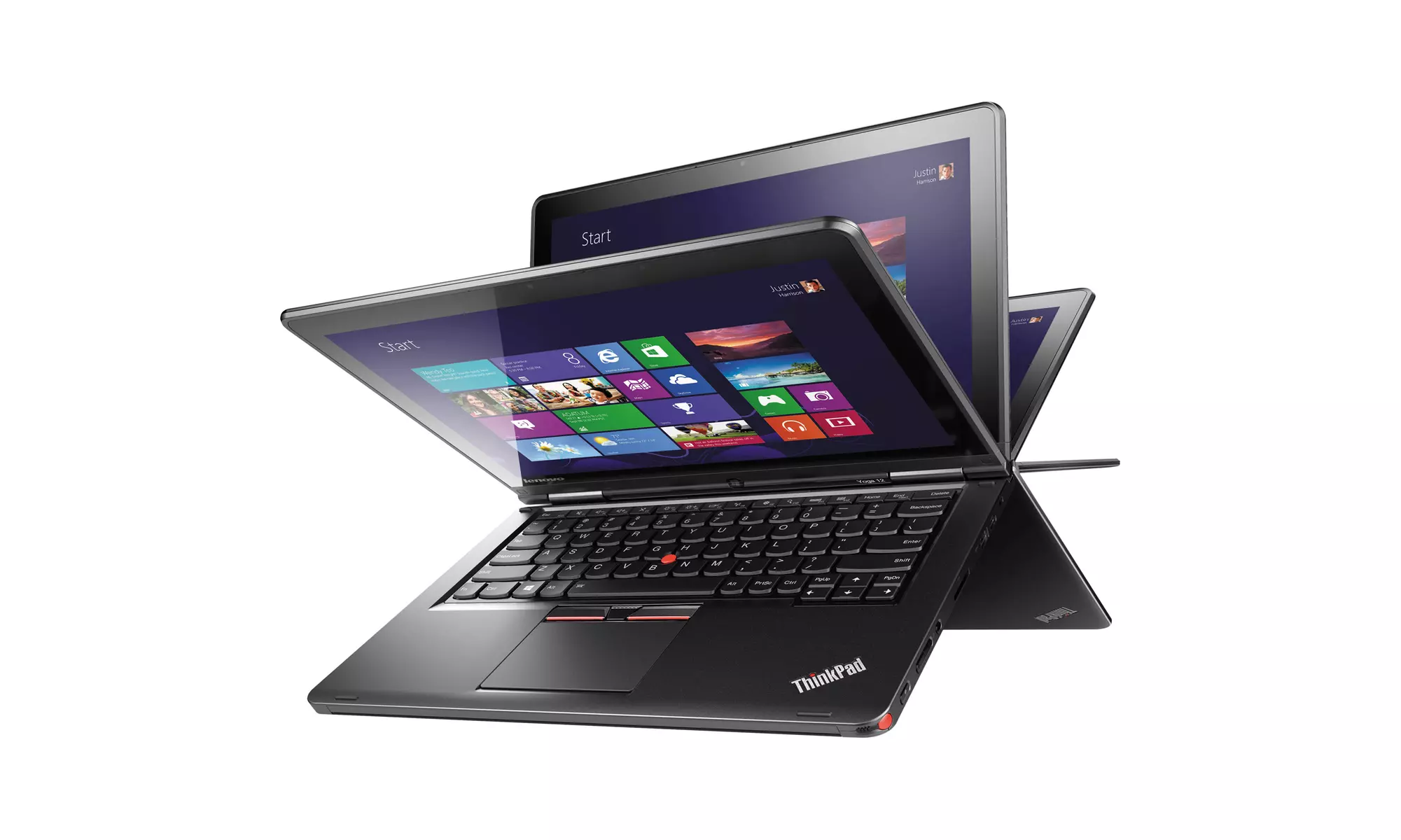 Lenovo Thinkpad Yoga 12 Laptop Intel Core i3 2.00 GHz 4Gb 128GB SSD-Refurbished - Primary Image