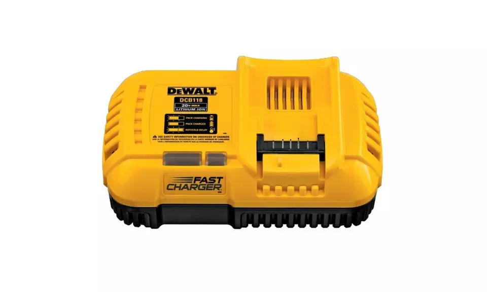 DEWALT DCB118 20V/60V MAX FLEXVOLT Li-Ion Fan Cooled Fast Battery Charger - Second Medium