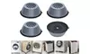 4PCS Anti Vibration Washing Machine Support Anti-Slip Rubber Feet Base Pads Mat