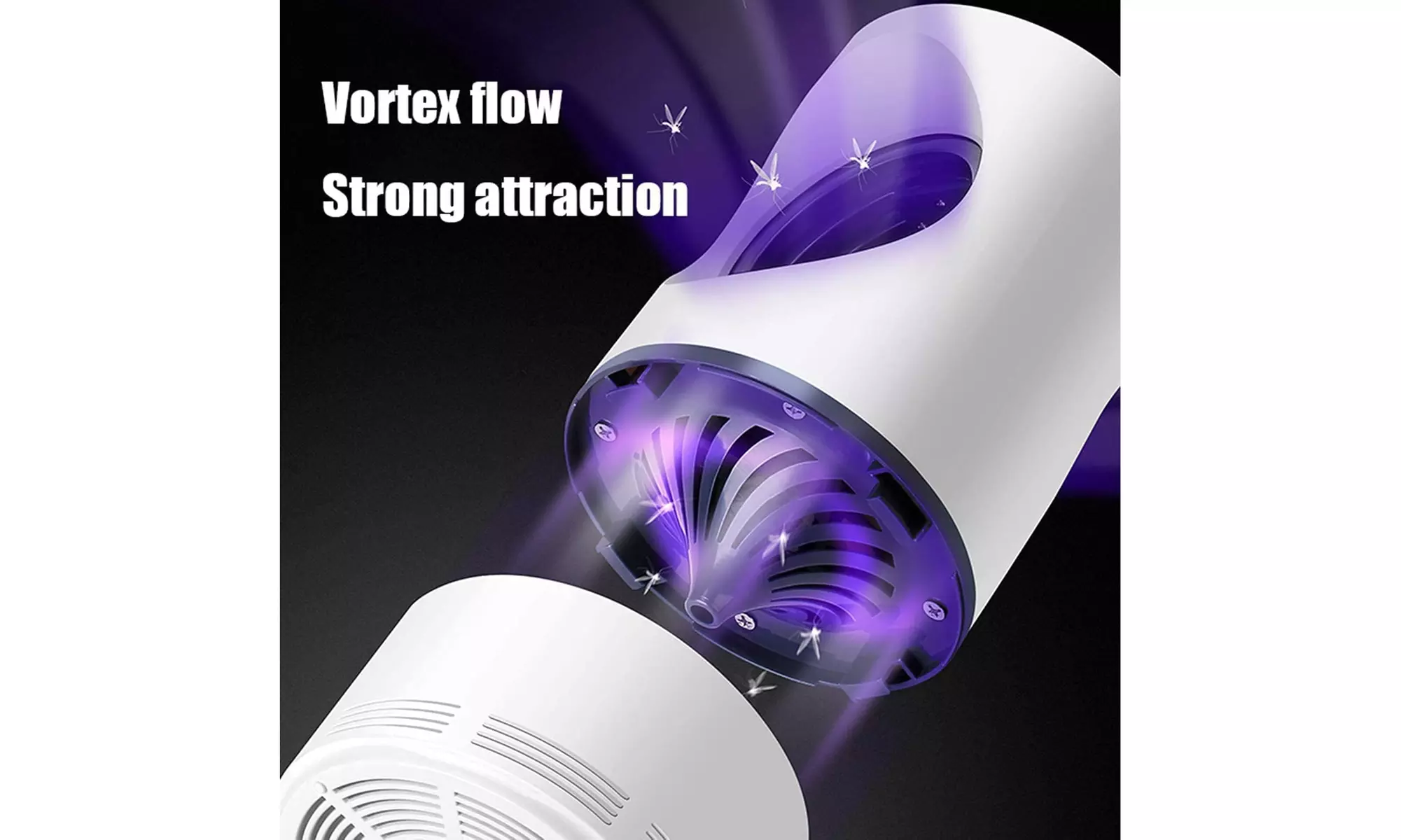 LED mosquito killer UV night light for bedroom/kitchen/patio