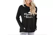 Women Long Sleeve Print Loose Round Neck Mama Bear Pullover Sweatshirt - Second Medium