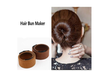 Hair Bun Maker, Magic Bun Shaper Donut Hair Style - Second Medium