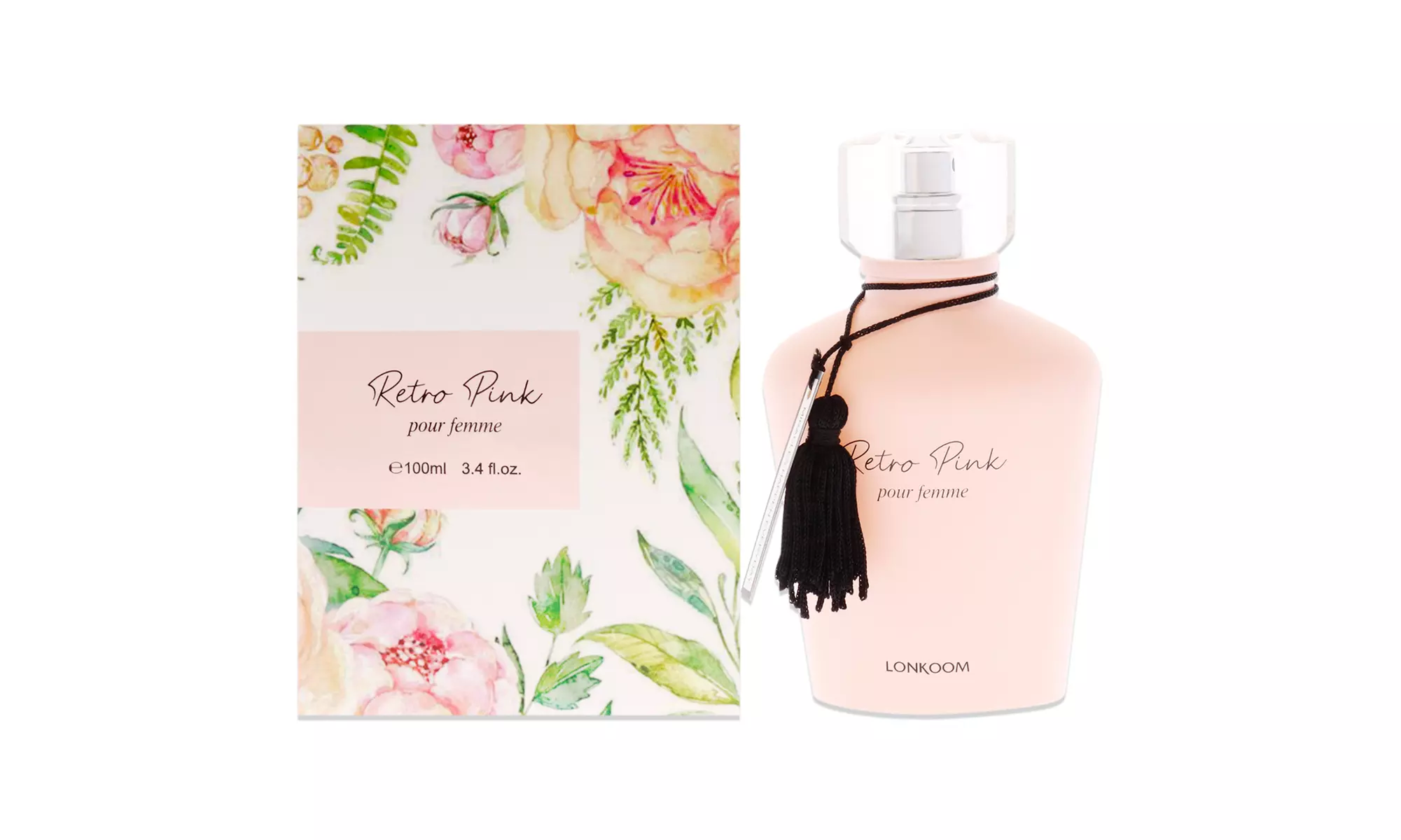 Lonkoom Retro Pink For Women 3.4 oz EDP Spray - Primary Image