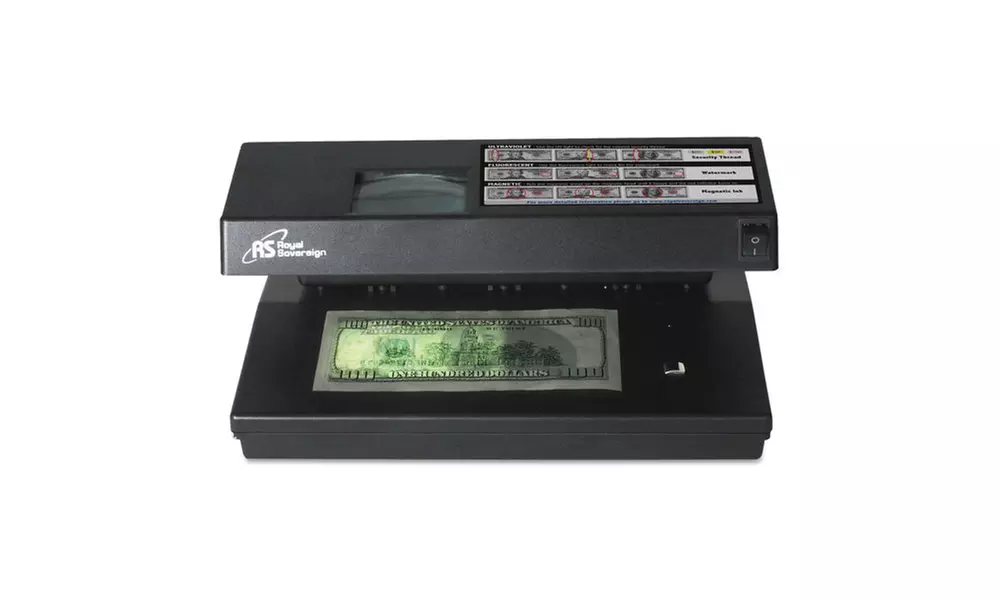 Royal Sovereign International Portable 4 Way Counterfeit Detector - Primary Image