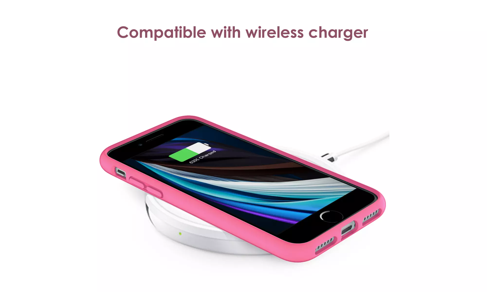 Silicone Case for iPhone 7/8, iPhone SE 3/2, Silky-Soft Touch Shockproof Case