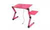 Portable Adjustable Foldable Laptop Notebook PC Desk Table Vented Stand Bed Tray