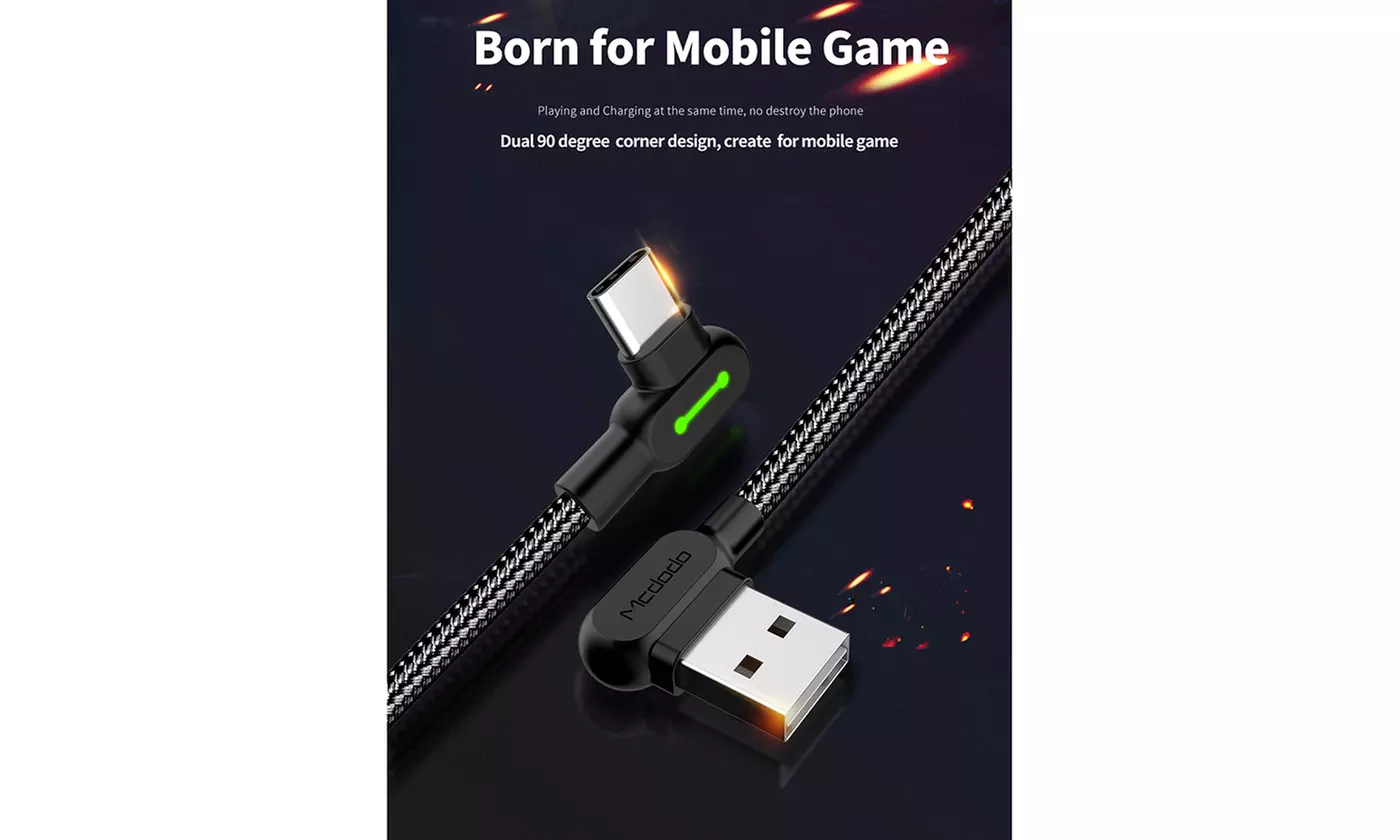 Lightning USB Data Charger Cable light Type-C Cable for Samsung Huawei HTC Sony