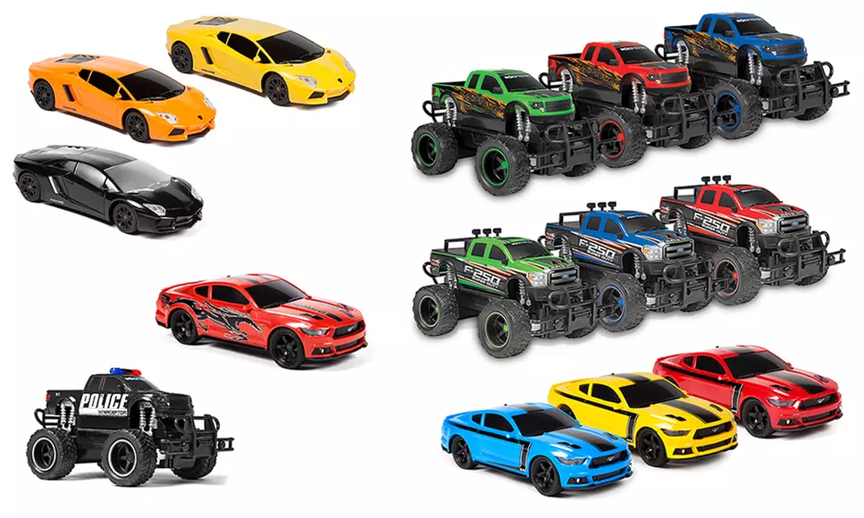 1:24 Remote Control Vehicle - Ford Raptor, Ford Mustang, Lamborghini, Police  - Primary Image