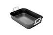 Farberware Buena Cocina Nonstick 15 x 11" Roaster with Removable Rack, Gray - Second Medium