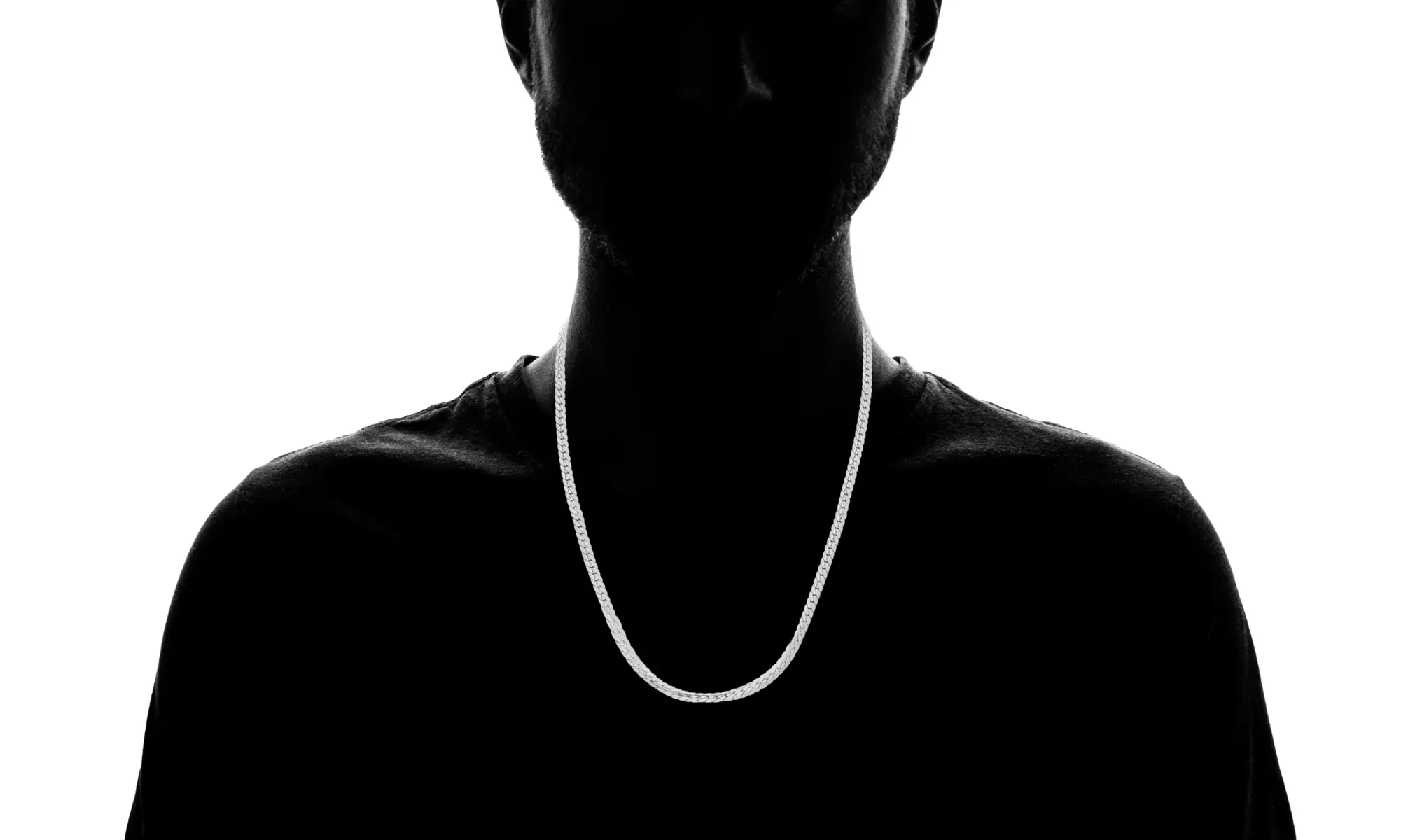 Men's Stainless Steel Curb Cuban Link Flat Necklace Chain