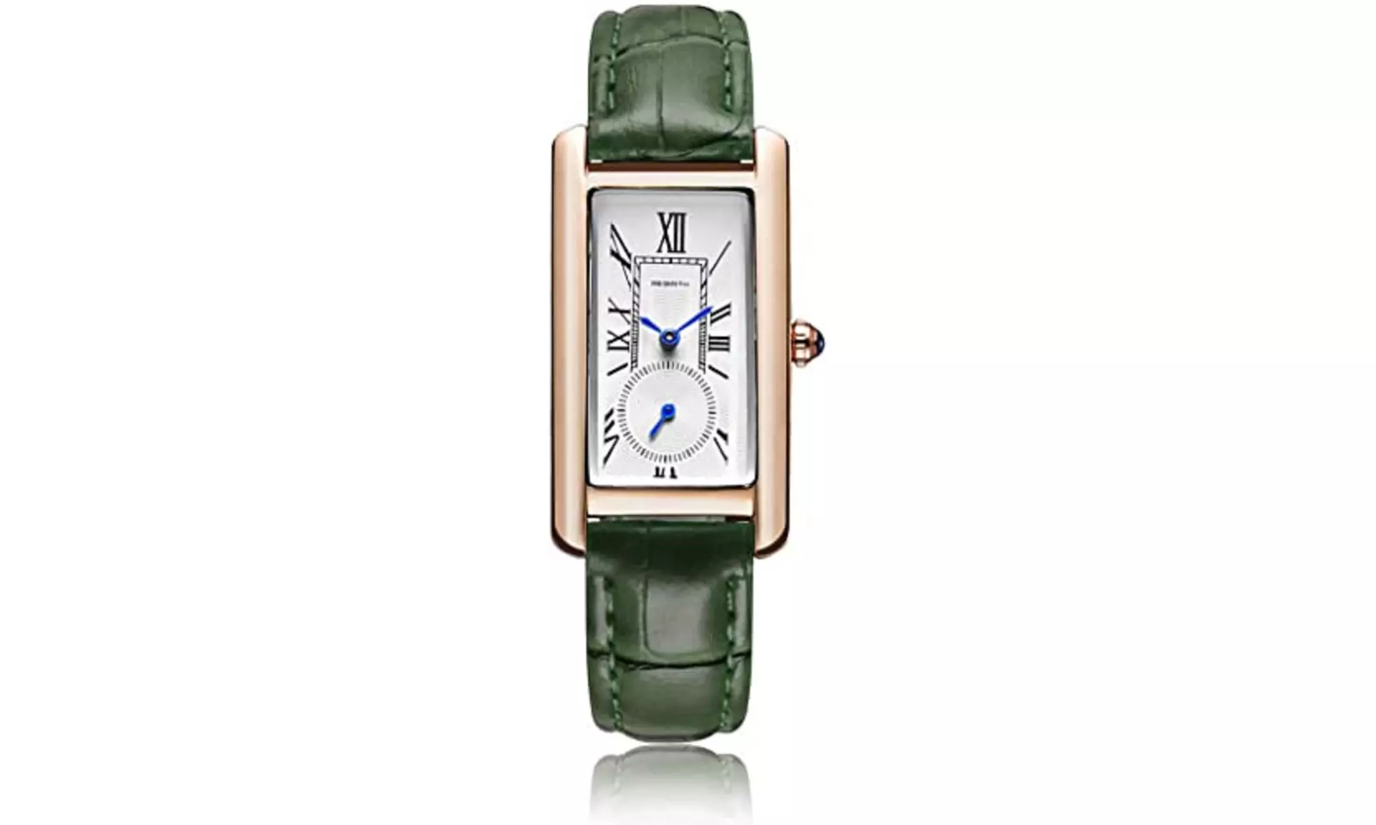 Women Quartz Watch Lady Stylish Rectangle Dress Watch - Primary Image