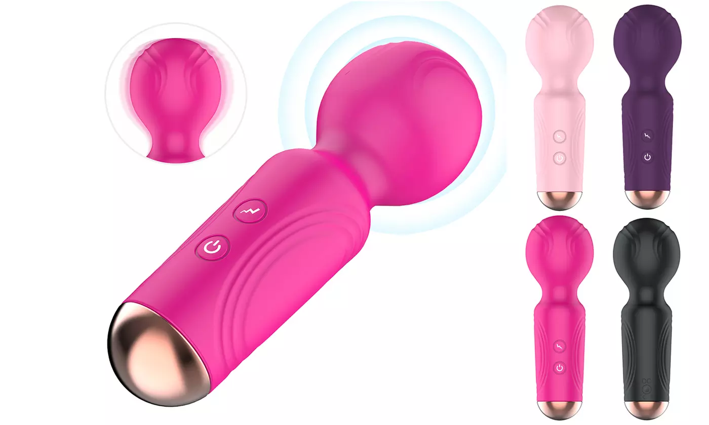 20 Fre Dual Mini Pocket Head G Spot Clit Wand Vibrator Massager - Primary Image