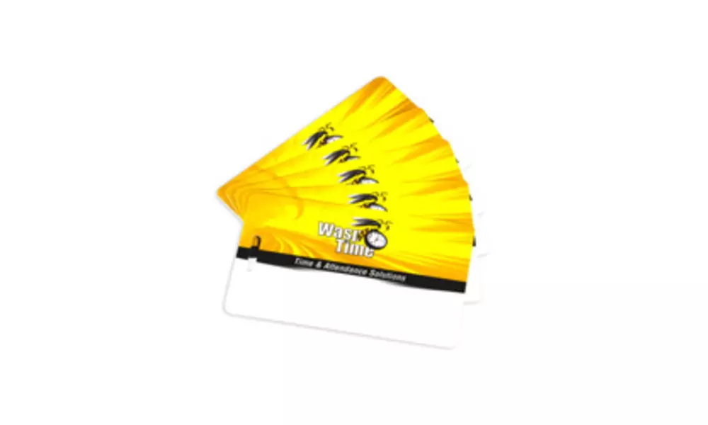 Wasp 633808471514 Wasptime RFID Badge for Barcode Time Clock, Custom Sequence - Primary Image