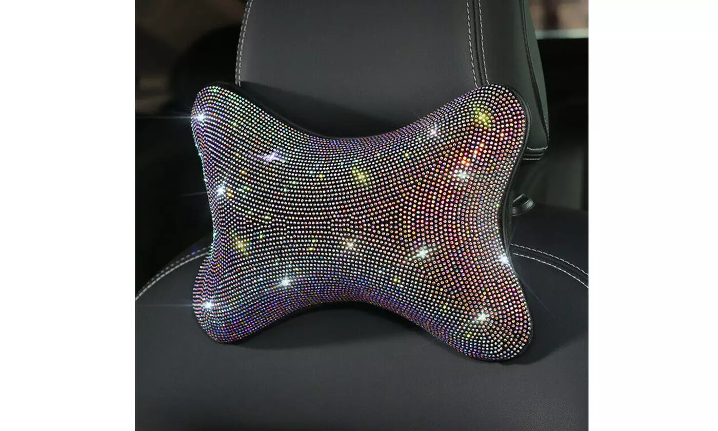 ItBelongs2U Sparkle Rhinestone Diamond Universal Car Interior Accessories Decor