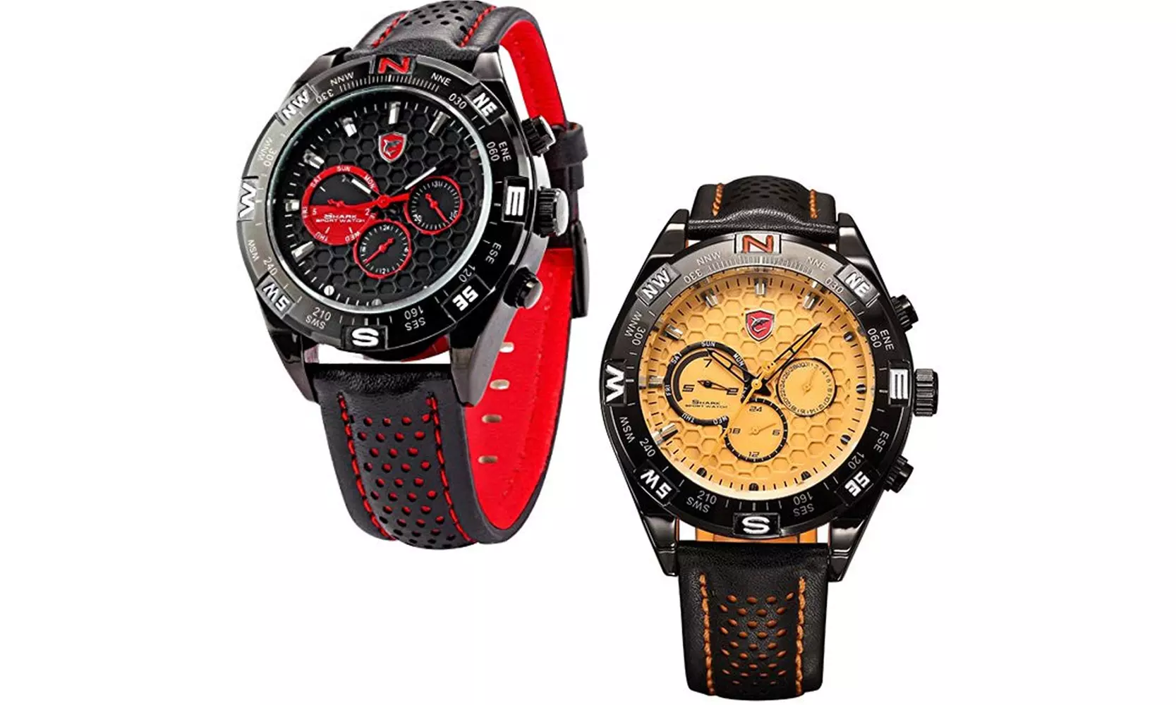 Men Original Italian Watch Designed Shark Sport Watches Perfect Gift - Primary Image