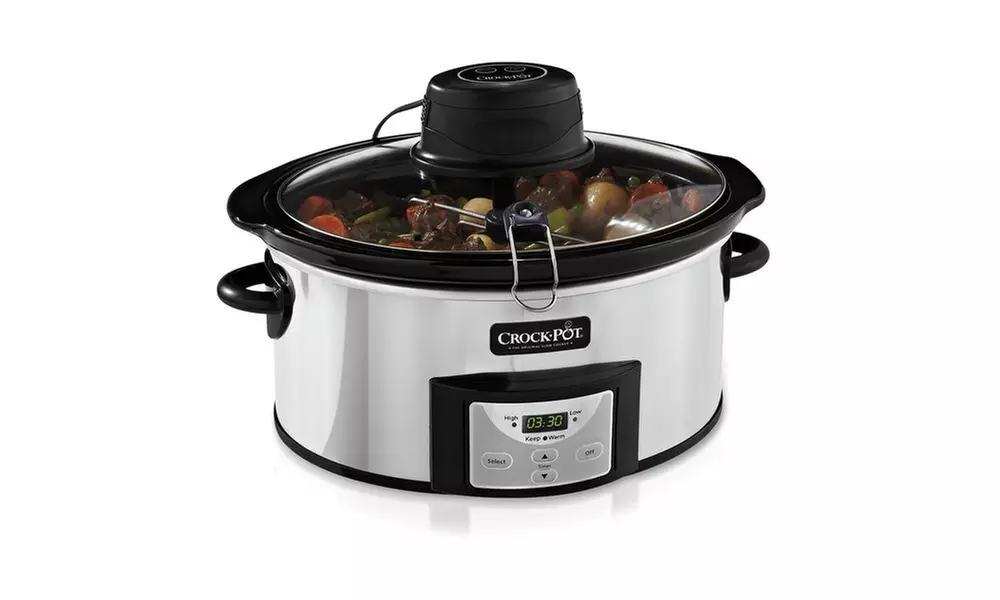 Crock-Pot 6-Quart Digital Slow Cooker with iStir Stirring System - Primary Image
