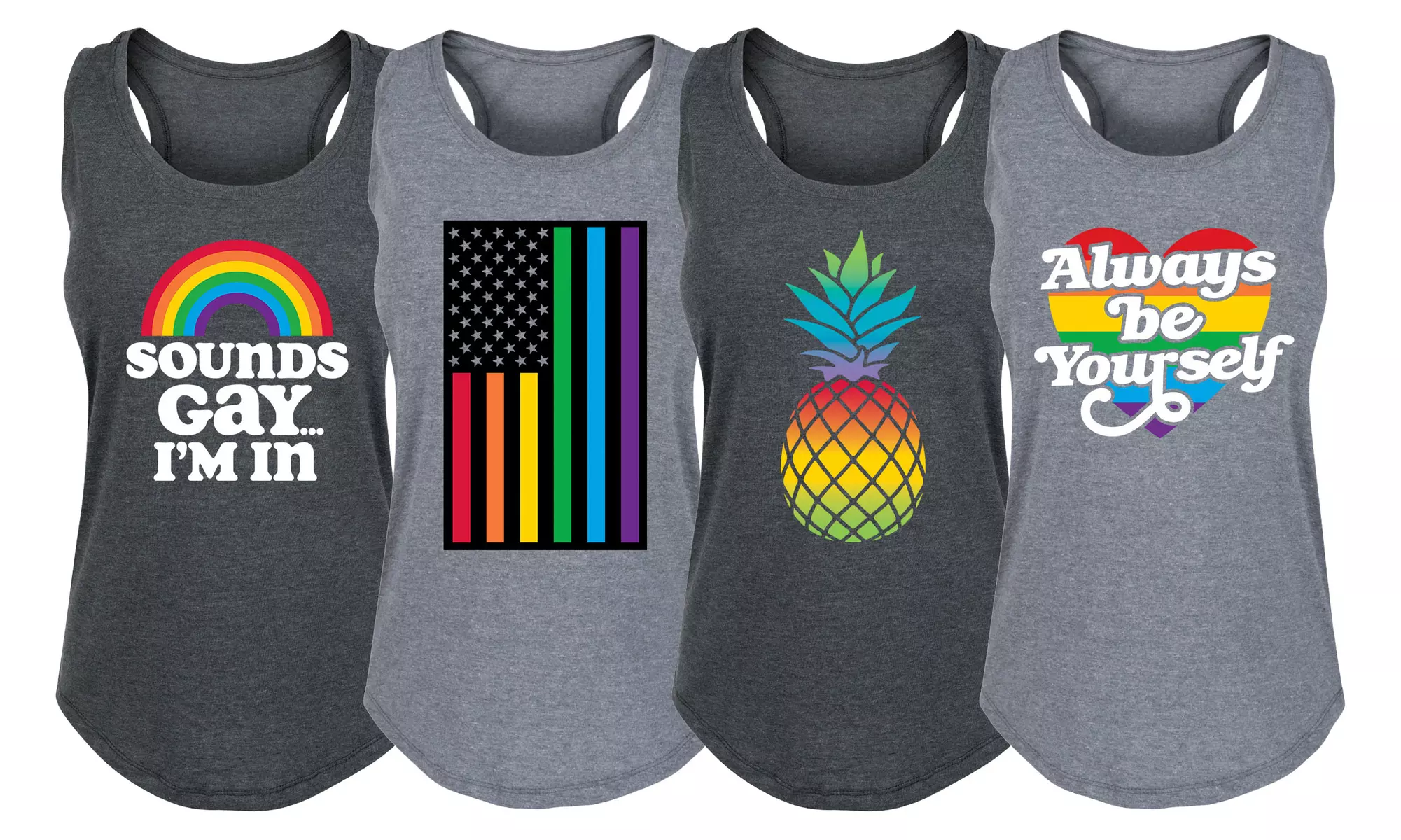 Ladies LGBTQ Pride Tanks - Primary Image