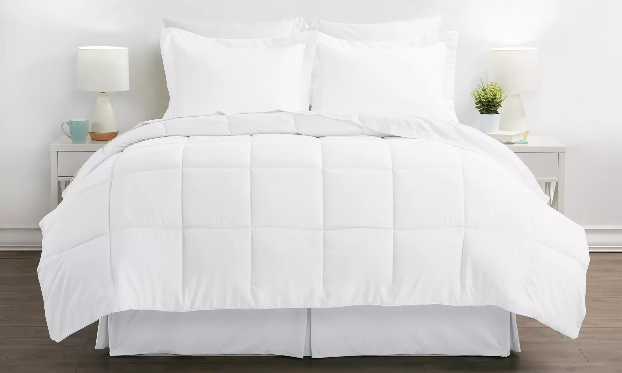 Merit Linens Premium Comforter set (8-Piece)