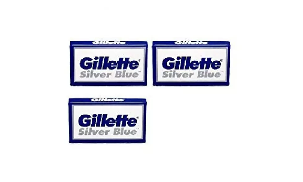 Gillette Silver Blues Double Edge Blades, 5 ct. (Pack of 3) - Primary Image