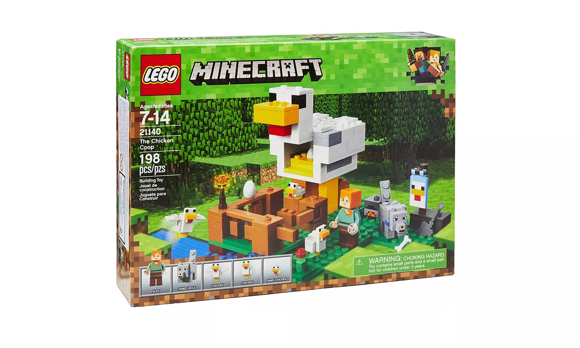 LEGO Minecraft The Chicken Coop 21140 Building Kit (198 Piece) - Primary Image