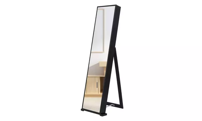 79 Led Jewelry Cabinet, Jewelry Storage Cabinet with Long Mirror - Primary Image