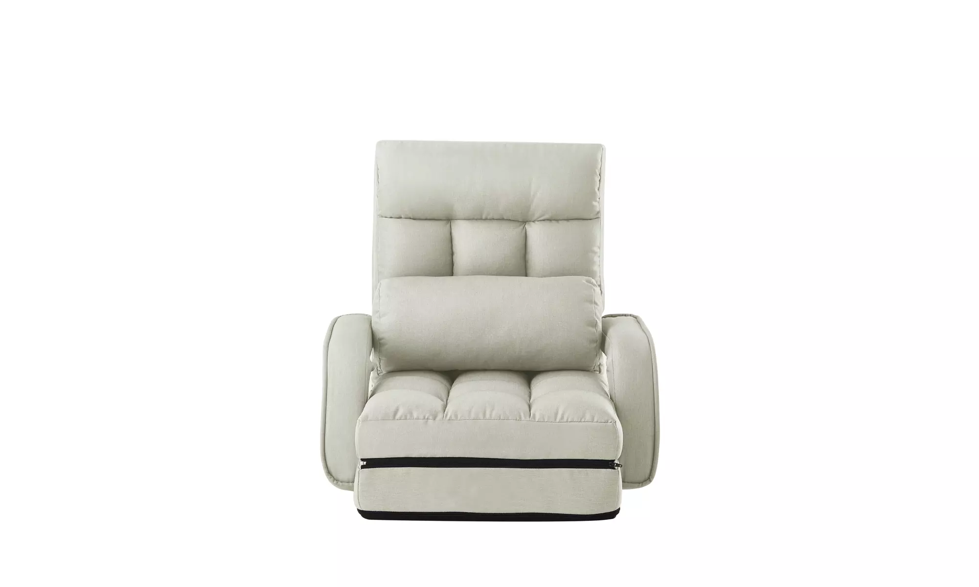 Davina Linen Recliner/Floor Chair with Back Support Pillow - Primary Image
